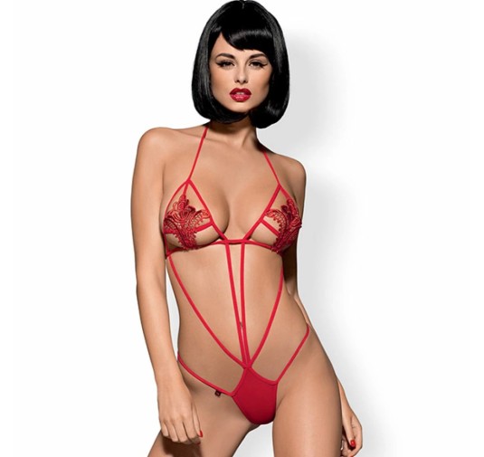 Body - Obsessive Luiza Teddy Red S/M